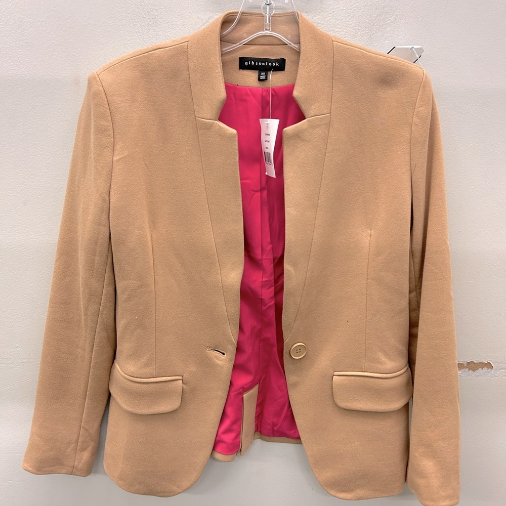 Gibsonlook Notch Collar Blazer